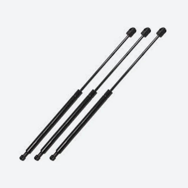 DOF Reality Lift Supports - set of three black gas strut support arms for raising the 6DOF platform during maintenance
