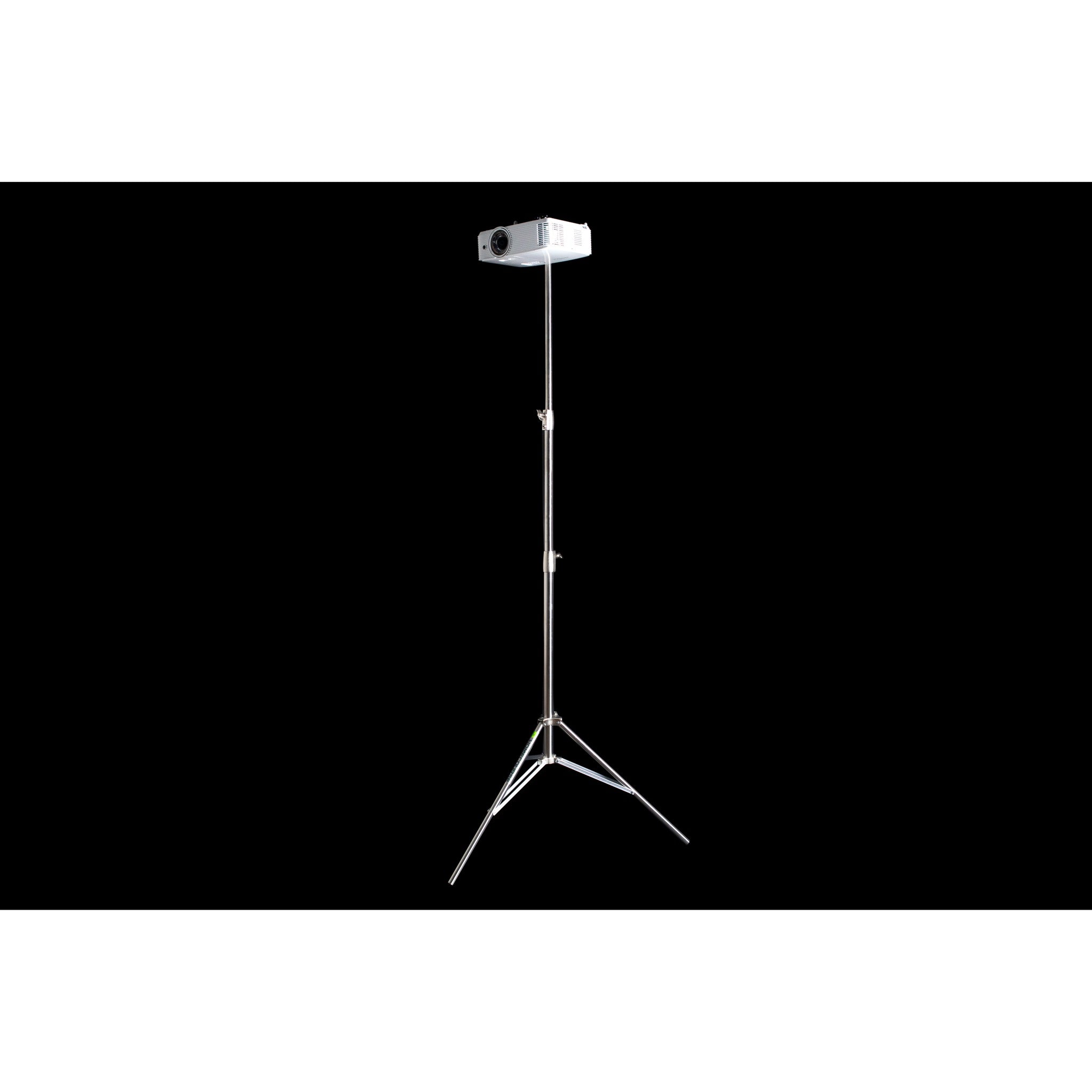HomeCourse Golf Projector Stand fully assembled floor-standing tripod